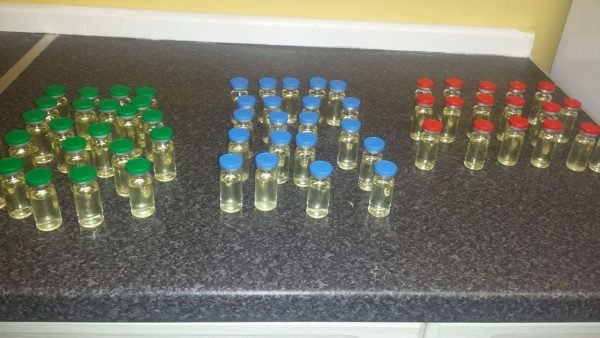Gold/Blue/Yellow/Red HGH Tops 10IU(2.6mg) / Vial × 10 Vials