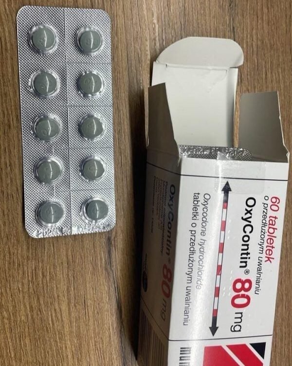 Oxycontin 80Mg in Strips(Pharmaceutical Grade)